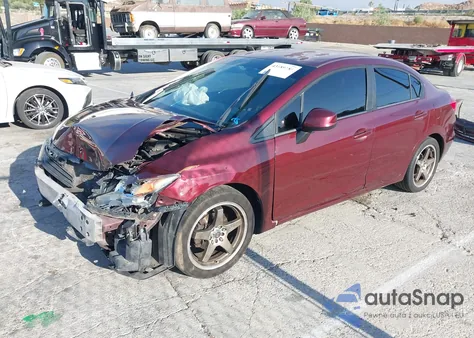 2012 Honda Civic Lx z USA, uszkodzony, nr VIN 2HGFB2F57CH562210